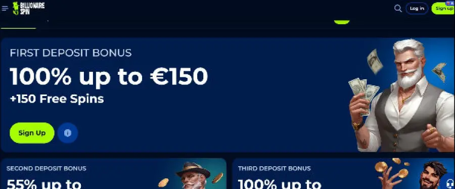 Billionairespin login